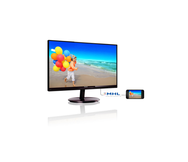 Philips 234E5QHSB - 1398985 - zdjęcie 2